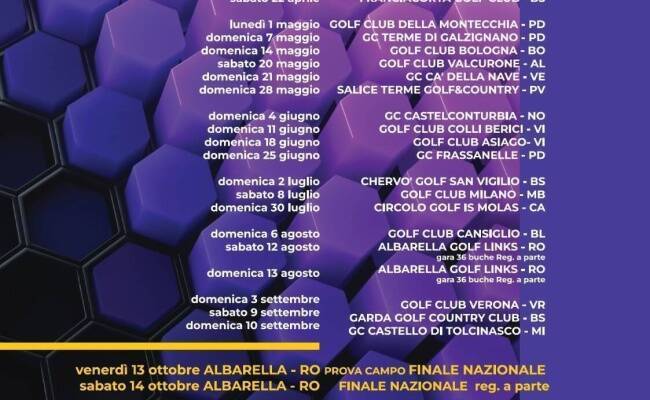 CAFFE' DEL DOGE GOLF TROPHY
